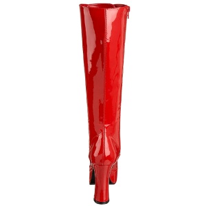 Rosso Vernice 13 cm ELECTRA-2020 Stivali Donna da Uomo