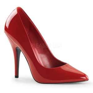 Rosso Vernice 13 cm SEDUCE-420 Tacchi altissimi da uomo