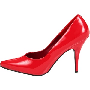 Rosso Vernice 13 cm SEDUCE-420 scarpe dcollet a punta