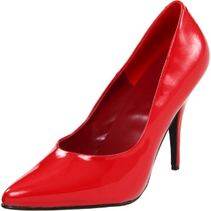 Rosso Vernice 13 cm SEDUCE-420 scarpe dcollet a punta