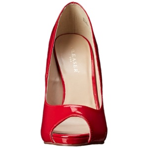 Rosso Vernice 13 cm SEXY-42 Scarpe Dcollet Classico Donna