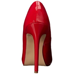 Rosso Vernice 13 cm SEXY-42 Scarpe Dcollet Classico Donna