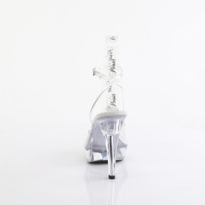 Transparent 13 cm COCKTAIL-506 platform sandals heels shoes