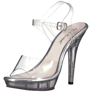 Transparent 13 cm LIP-108MG Womens Shoes with High Heels