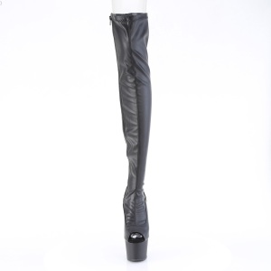 Vegano 18 cm ADORE-3011 stivali overknee spuntate e piattaforma