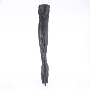 Vegano 18 cm ADORE-3011 stivali overknee spuntate e piattaforma