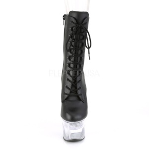 Vegano 18 cm FLASH-1020-7 stivaletti da pole dance con plateau LED