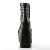 Vegano 18 cm STACK-201 stivaletti alla caviglia uomo boots plateau estremo