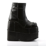 Vegano 18 cm STACK-201 stivaletti alla caviglia uomo boots plateau estremo