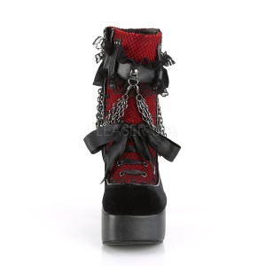 Velvet 11,5 cm CHARADE-110 demoniacult ankle boots platform