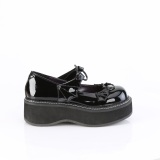 Verniciata 5 cm EMILY-23 emo maryjane scarpe donna fibbia