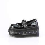 Verniciata 9 cm DAMNED-20 emo maryjane scarpe donna fibbia