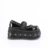 Verniciata 9 cm DAMNED-20 emo maryjane scarpe donna fibbia