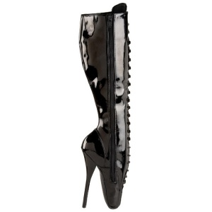 Vinyl 18 cm BALLET-2020 fetish ballet boots